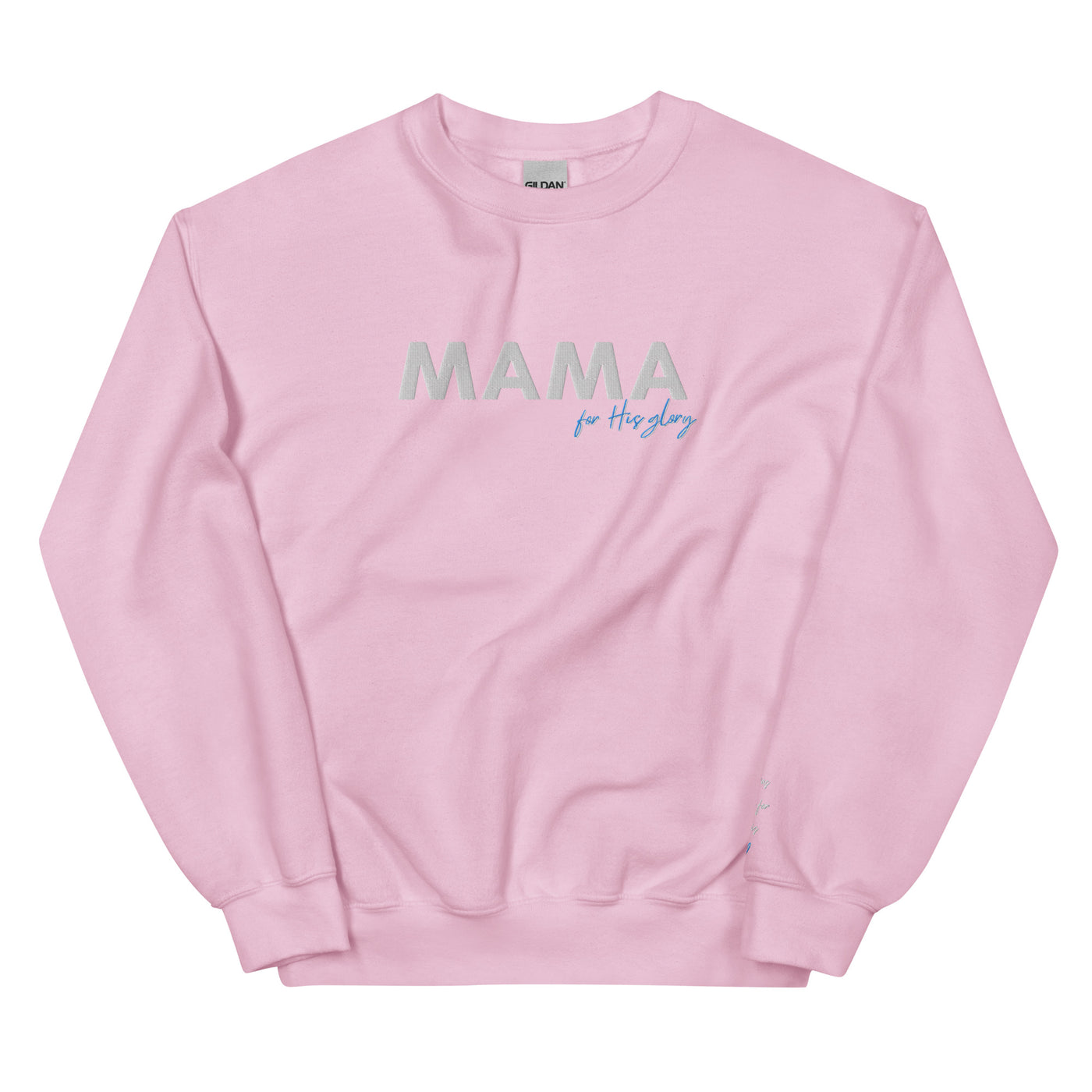 Embroidered Mama For His Glory Sweatshirt