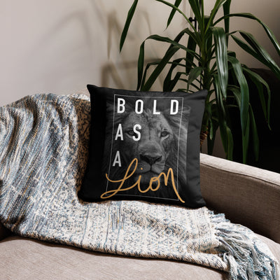 Bold As A Lion Pillow