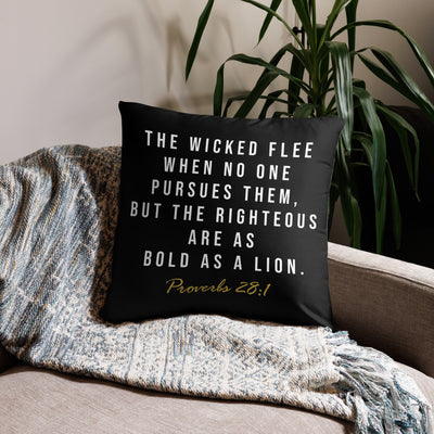 Bold As A Lion Pillow