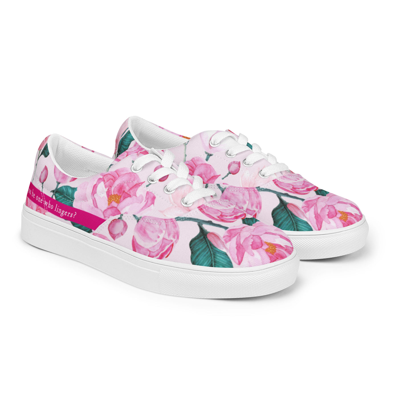 I Am One Who Lingers (Floral Shoes)